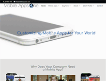 Tablet Screenshot of mobileappsone.com